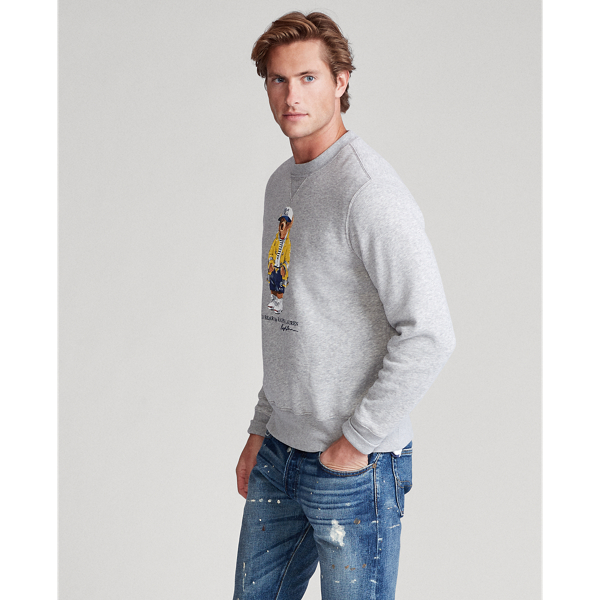 Sweat Polo&nbsp;Bear CP-93 en molleton Polo Ralph Lauren en Chin&eacute; Andover 4