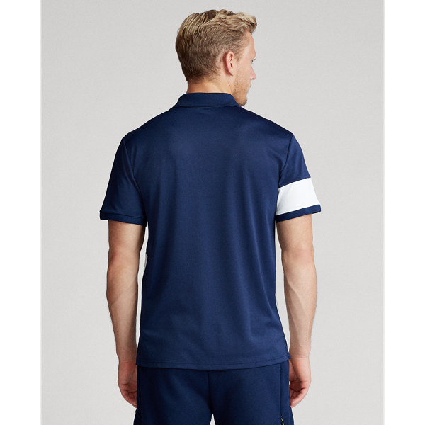 Newport Navy Multi Classic Fit Tech Pique Polo Polo Ralph Lauren 4