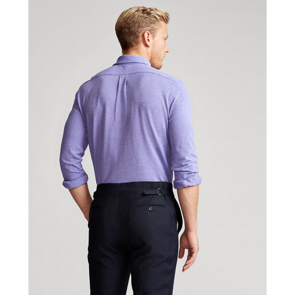 Maidstone Purple Heather Featherweight Mesh Shirt Polo Ralph Lauren 5