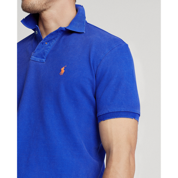 Cruise Royal Custom Slim Fit Distressed Polo Shirt Polo Ralph Lauren 5