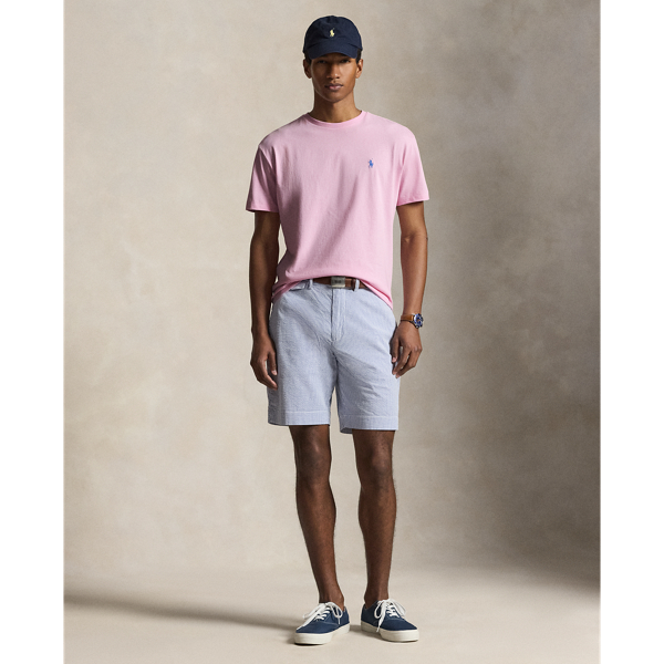 Carmel Pink Classic Fit Jersey Crewneck T-Shirt Polo Ralph Lauren 3