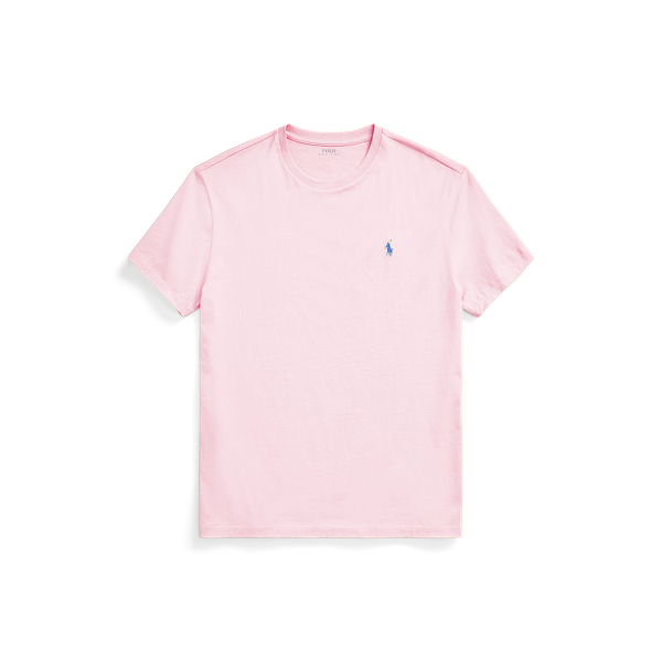 Carmel Pink Classic Fit Jersey Crewneck T-Shirt Polo Ralph Lauren 2