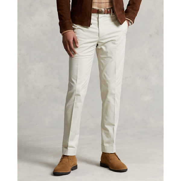 Stone Stretch Chino Suit Trouser Polo Ralph Lauren 4