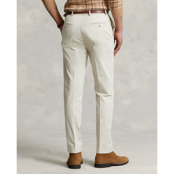 Stone Stretch Chino Suit Trouser Polo Ralph Lauren 5