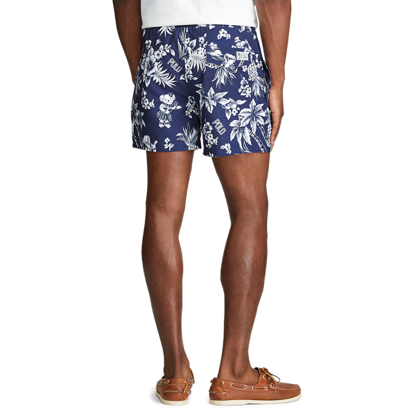 Navy Bear Stretch Slim Fit Swim Trunk Polo Ralph Lauren 4