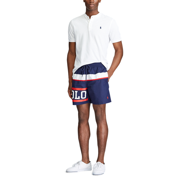 5.75-Inch Traveler Classic Swim Trunk Polo Ralph Lauren em Nautical Polo 2