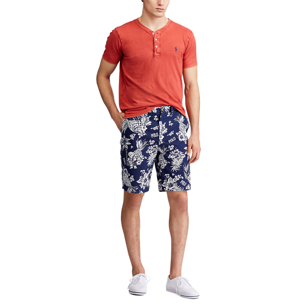 10-Inch Relaxed Fit Bear Chino Short Polo Ralph Lauren in Newport Navy W/ Bearwaiia 2
