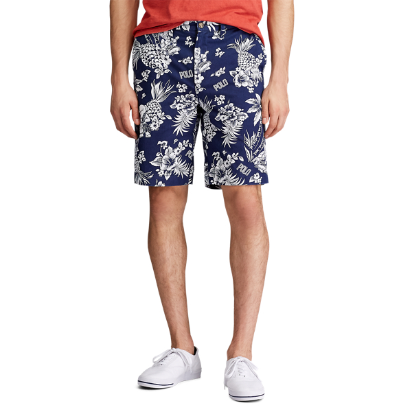 10-Inch Relaxed Fit Bear Chino Short Polo Ralph Lauren in Newport Navy W/ Bearwaiia 3