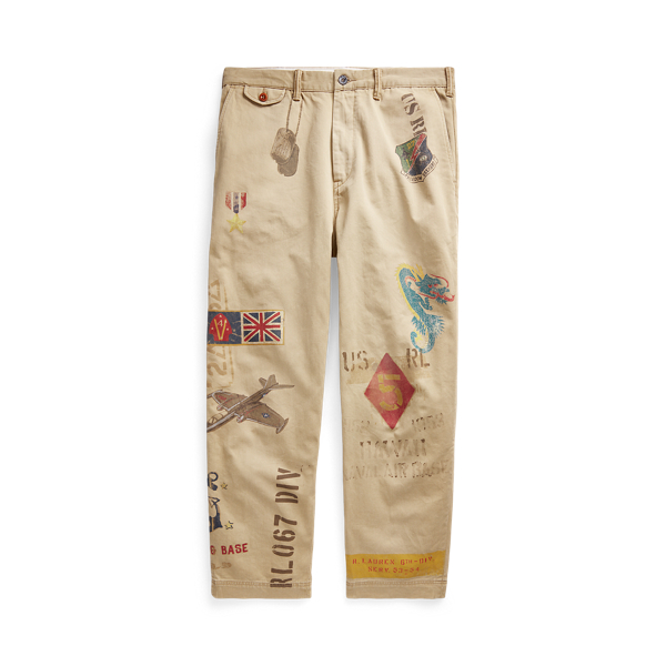 Baggy Fit Graphic Chino Polo Ralph Lauren in 1