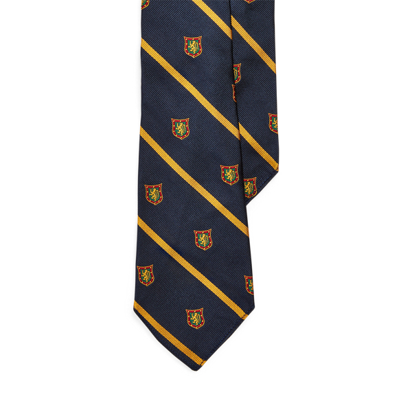 Striped Silk Club Tie