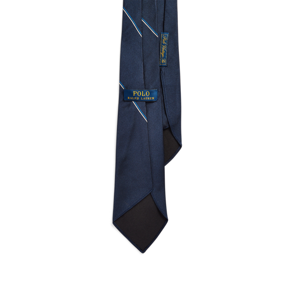 Navy Crest Silk Club Tie Polo Ralph Lauren 2
