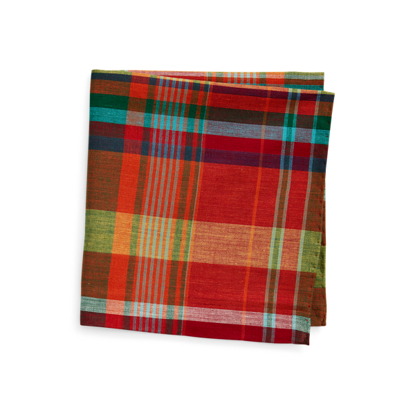 Plaid Pocket Square Polo Ralph Lauren 1