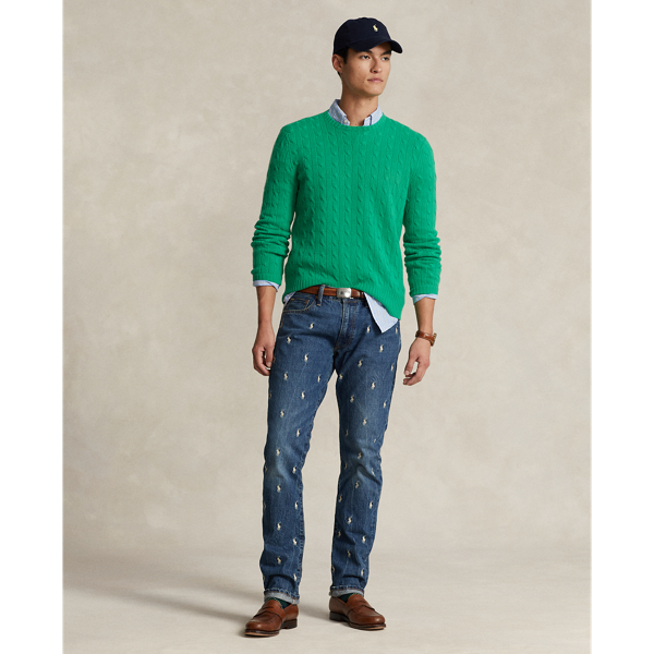 Polo embroidered jeans best sale