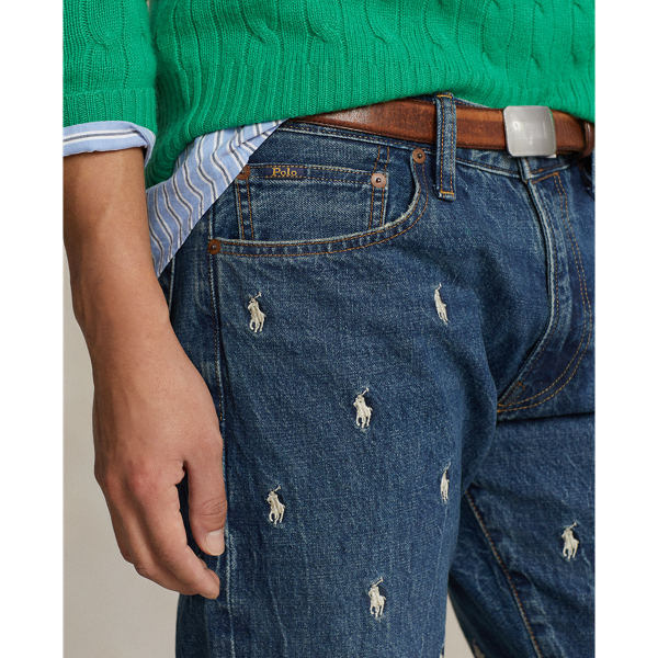 Polo embroidered jeans hotsell