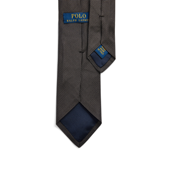 Pin Dot Silk Narrow Tie