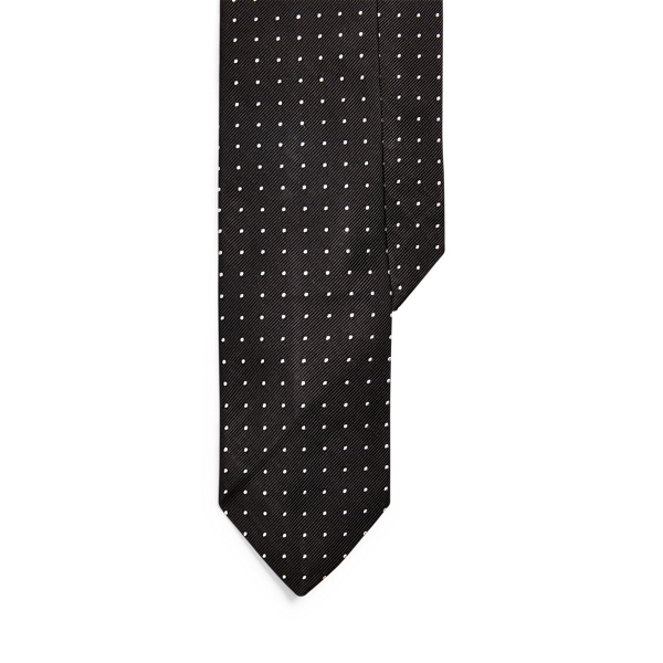 Dot Silk Repp Narrow Tie Polo Ralph Lauren 1
