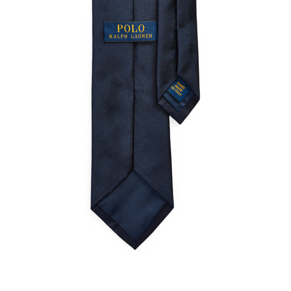 Navy Collegiate Camp Silk Tie Polo Ralph Lauren 2