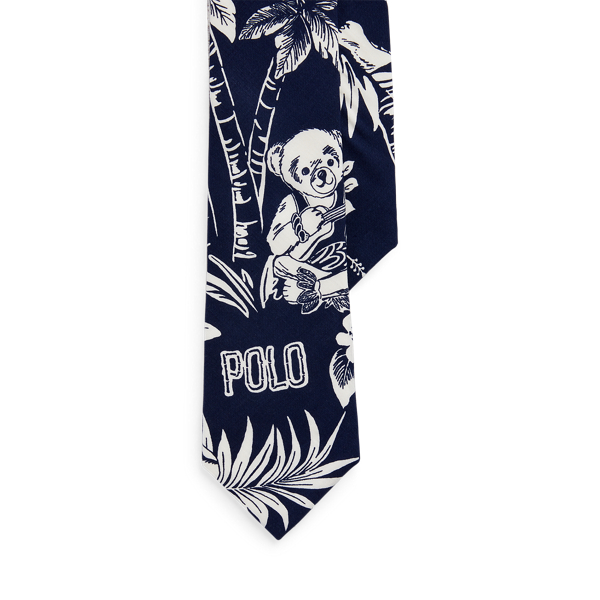 Cravatta sottile Polo Bear