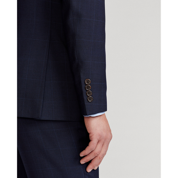 Navy/Blue Polo Plaid Wool Twill Suit Polo Ralph Lauren 5