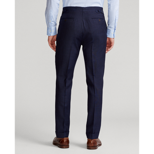Navy/Blue Polo Plaid Wool Twill Suit Polo Ralph Lauren 9