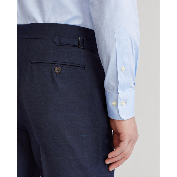 Navy/Blue Polo Plaid Wool Twill Suit Polo Ralph Lauren 11