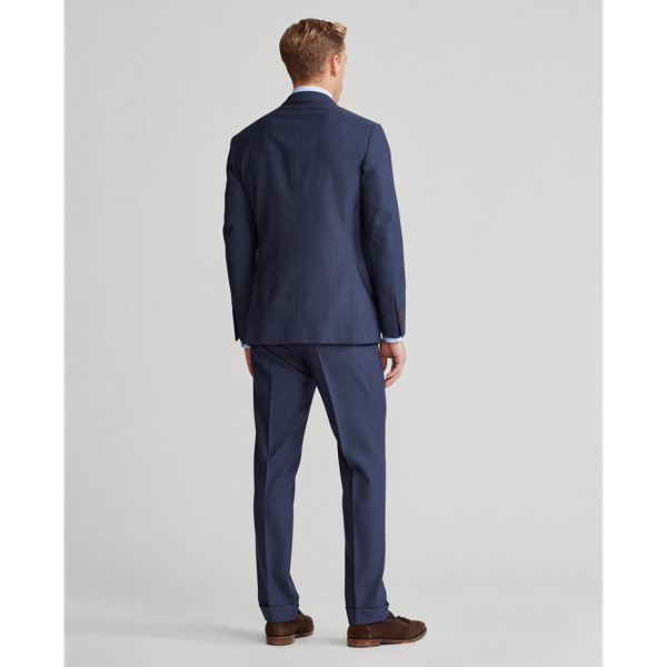 Navy/Blue Polo Pin Dot Wool Suit Polo Ralph Lauren 5