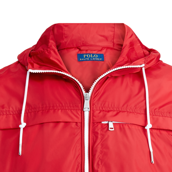 RL Red Packable Hooded Jacket Polo Ralph Lauren 7