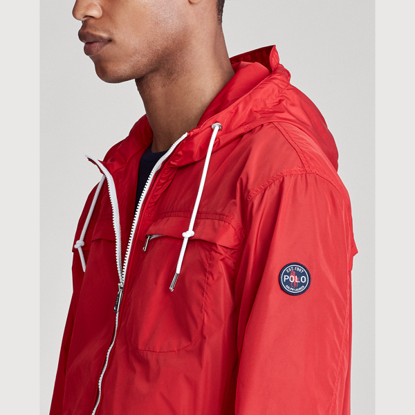 RL Red Packable Hooded Jacket Polo Ralph Lauren 6