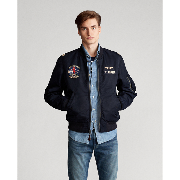 ジャケット・アウター Polo Jeans Ralph Lauren Flight Jacket Twill Flight Jacket for Men | Ralph Lauren