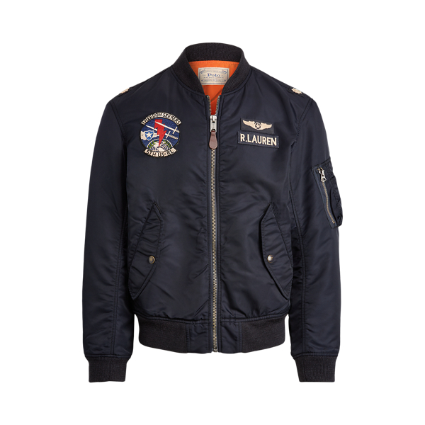 美品 POLO Ralph Lauren TWILL BOMBER JACKET Twill Bomber Jacket