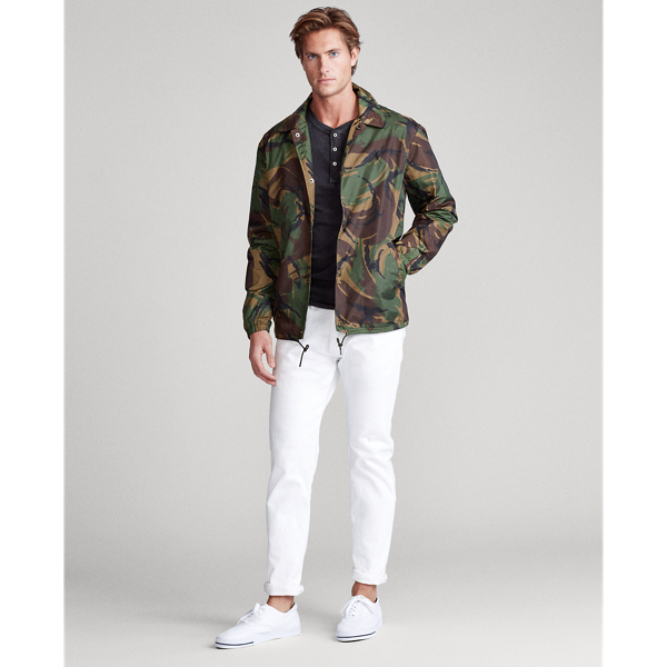 British Elmwood Camo Camo-Print Coach's Jacket Polo Ralph Lauren 3