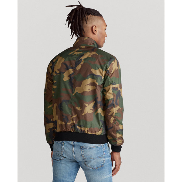 Surplus Camo/ Polo Black Reversible Windbreaker Polo Ralph Lauren 6