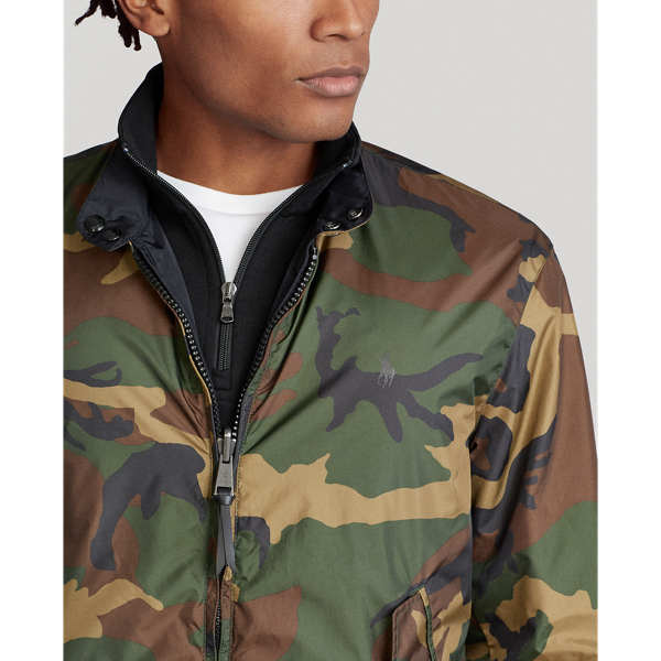 Surplus Camo/ Polo Black Reversible Windbreaker Polo Ralph Lauren 7