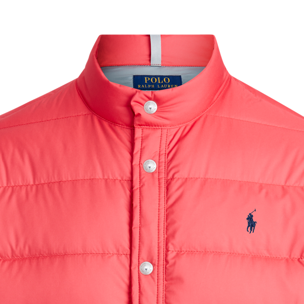 RL Red Quilted Down Jacket Polo Ralph Lauren 7