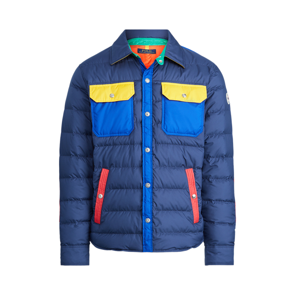 Colour-Blocked Down Jacket Polo Ralph Lauren 1