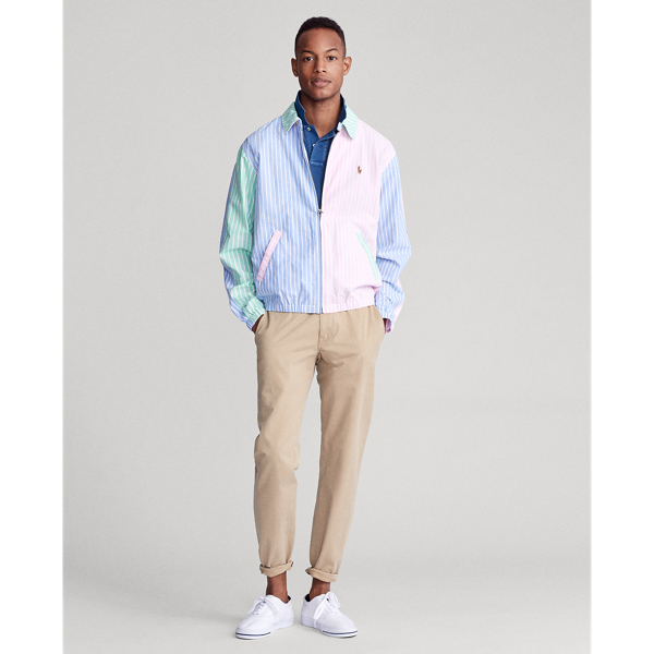 未使用　POLO RALPH LAUREN 　bayport ジャケット M The Bayport Striped Oxford Jacket