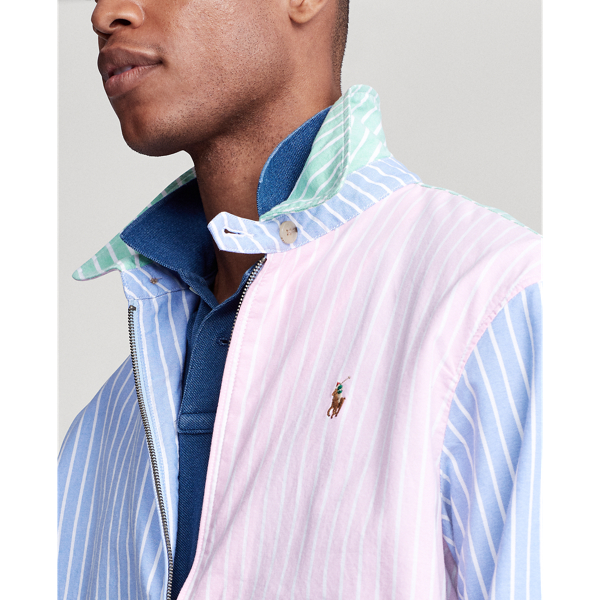 未使用　POLO RALPH LAUREN 　bayport ジャケット M The Bayport Striped Oxford Jacket