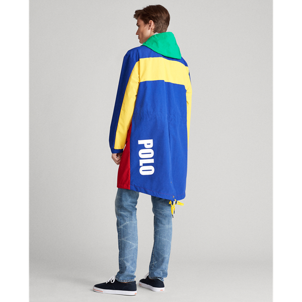 Red Multi P-93 Colour-Blocked Marsh Coat Polo Ralph Lauren 6