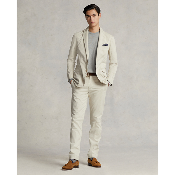 Stone Polo Unconstructed Tailored Chino Jacket Polo Ralph Lauren 4