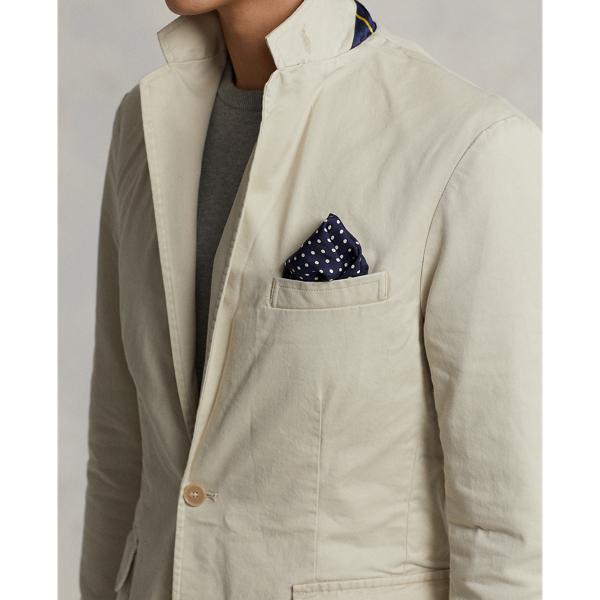 Stone Polo Unconstructed Tailored Chino Jacket Polo Ralph Lauren 6