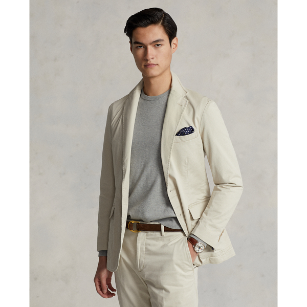 Stone Polo Unconstructed Tailored Chino Jacket Polo Ralph Lauren 8