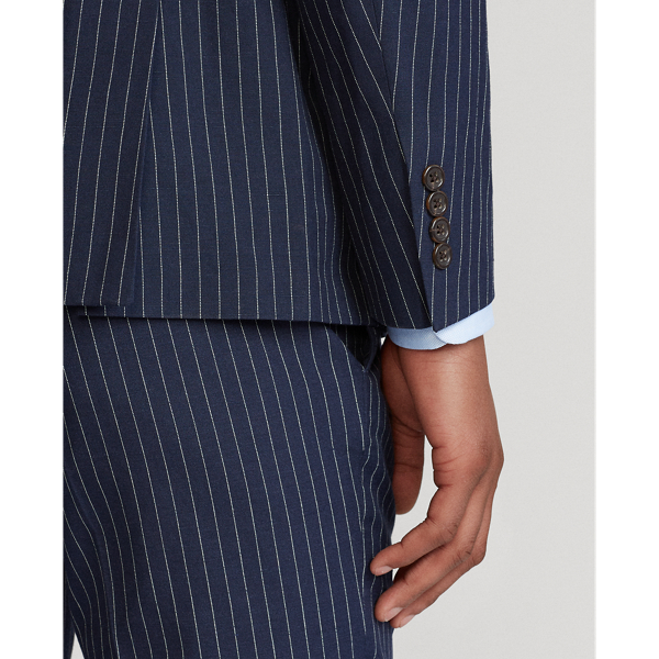 Navy Dot Stripe Polo Striped Suit Jacket Polo Ralph Lauren 7