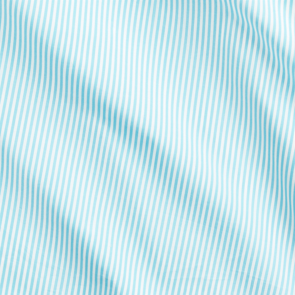 Turquoise/White Slim Fit Striped Poplin Shirt Polo Ralph Lauren 6