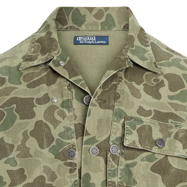 Classic Fit Camo Shirt for Men Ralph Lauren IN