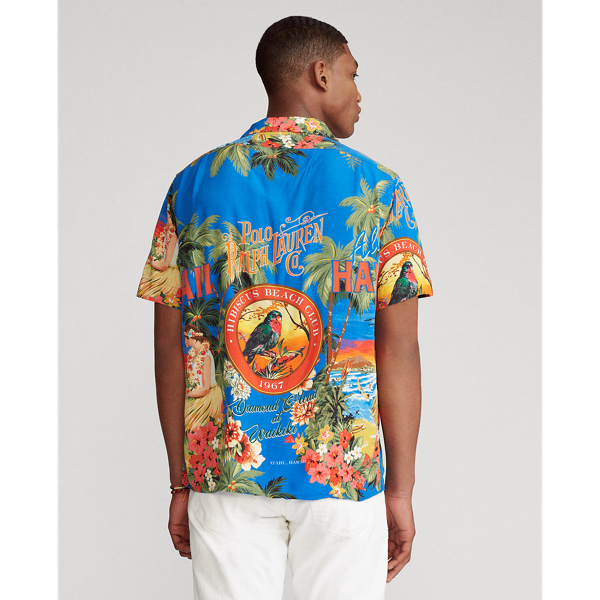 Cigar Box Classic Fit Tropical Shirt Polo Ralph Lauren 4