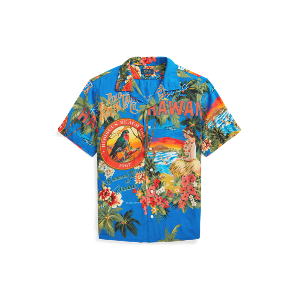 Classic Fit Tropical Shirt for Men Ralph Lauren UK