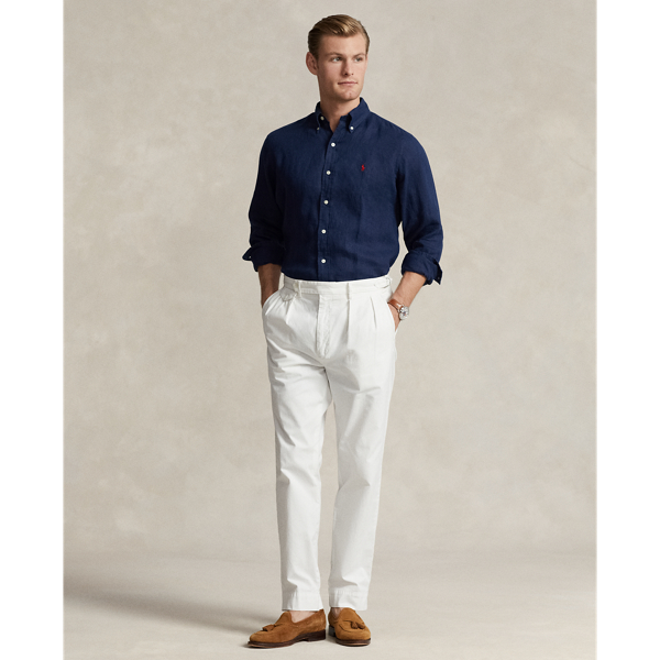 Polo on sale Ralph Lauren linen shirts for men