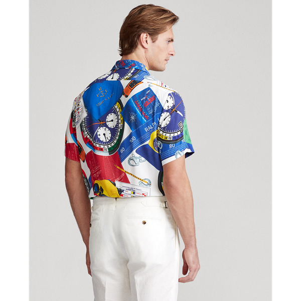 Navigational Scarf Polo Sport Camp Shirt Polo Ralph Lauren 5