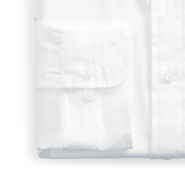 White Regent Slim Fit Poplin Shirt Polo Ralph Lauren 9