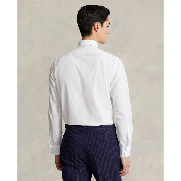 White Regent Slim Fit Poplin Shirt Polo Ralph Lauren 5